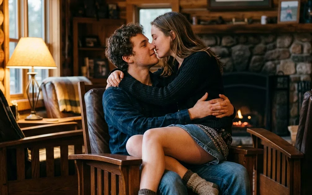 Nuda v práci (firemná akcia - chata)